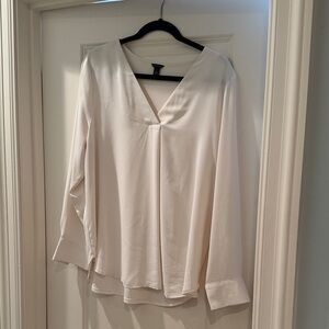 Ann Taylor Cream Blouse